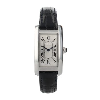 Cartier Tank Americiane Pre Owned Watch Ref 3970