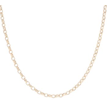 9ct Yellow Gold Belcher Chain 18"