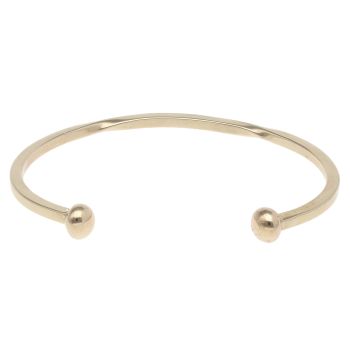 9ct Yellow Gold Twist Torque Bangle