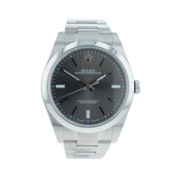 Rolex Oyster Perpetual Pre Owned Watch Ref 114300