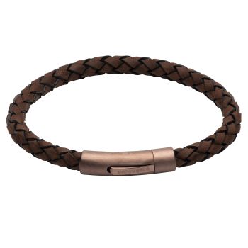 Dark Brown Leather Bracelet