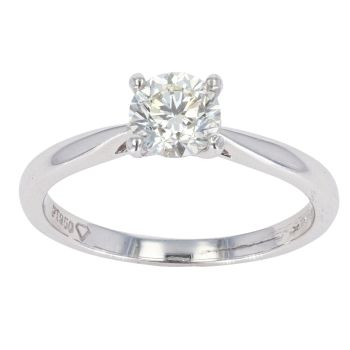 Platinum 0.75ct Diamond Solitaire Ring
