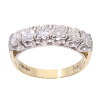 18ct Yellow Gold 1.00ct Diamond Eternity Ring