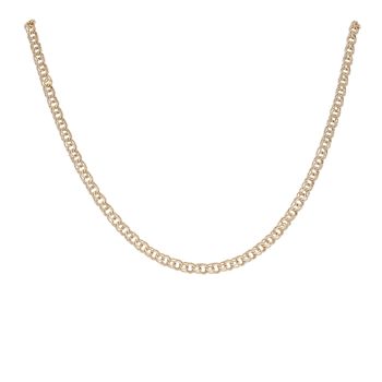 9ct Yellow Gold Fancy Chain 16"