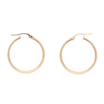 9ct Yellow Gold Hoop Earrings