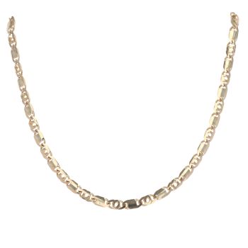 9ct Yellow Gold Fancy Chain 16"