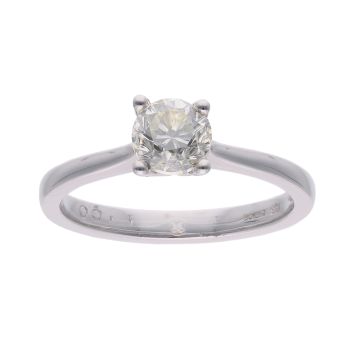 18ct White Gold 1.00ct Diamond Solitaire Ring