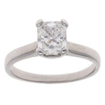 Platinum 1.25ct Diamond Solitaire Ring