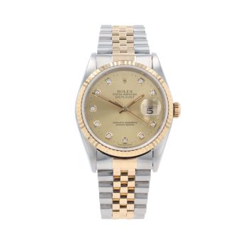 Rolex Datejust Pre Owned Watch Ref 16233