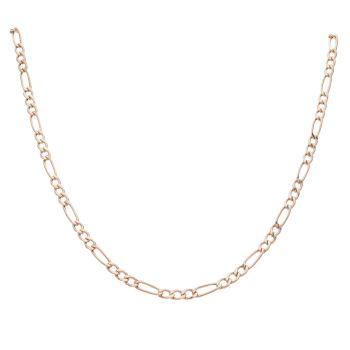 9ct Yellow Gold Figaro Chain 24"