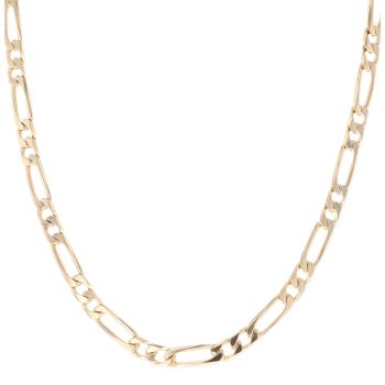 9ct Yellow Gold Figaro Chain 20"