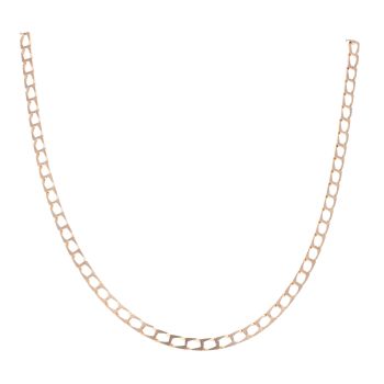 9ct Yellow Gold Curb Chain 20"