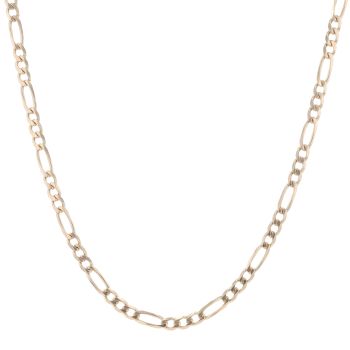9ct Yellow Gold Figaro Chain 20"