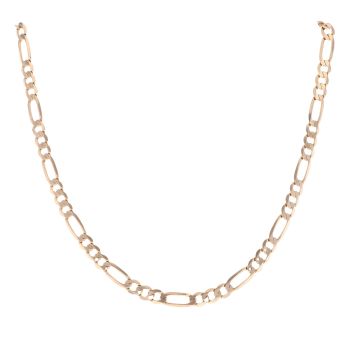 9ct Yellow Gold Figaro Chain 20"