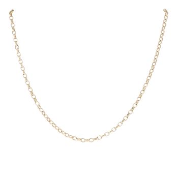 9ct Yellow Gold Belcher Chain 22"