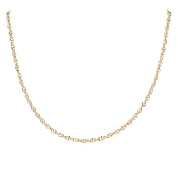 9ct Yellow Gold Prince of Wales Chain 18"