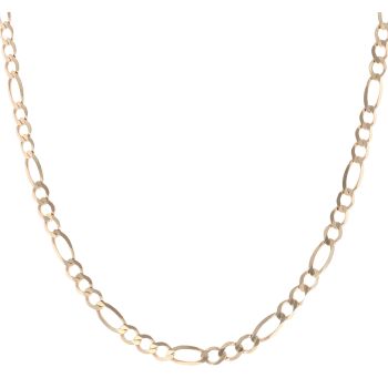 9ct Yellow Gold Figaro Chain 18"