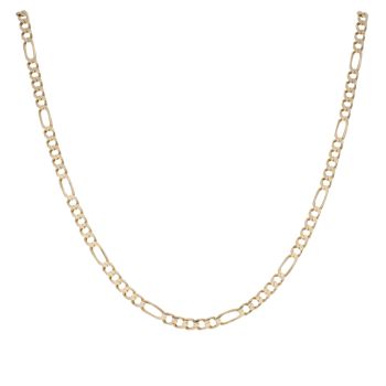 14ct Yellow Gold Figaro Chain 22"