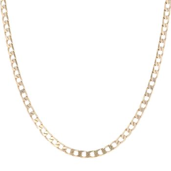 9ct Yellow Gold Curb Chain 20"