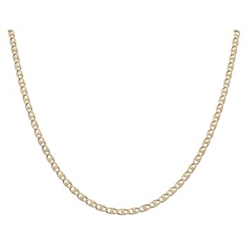14ct Yellow Gold Anchor Chain 22"