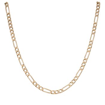 9ct Yellow Gold Figaro Chain 20"