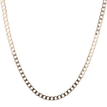 9ct Yellow Gold Curb Chain 24"