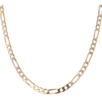 9ct Yellow Gold Figaro Chain 20"