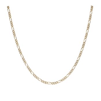 9ct Yellow Gold Figaro Chain 20"