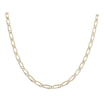 9ct Yellow Gold Fancy Chain 18"