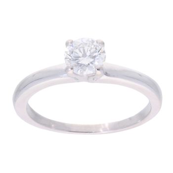 18ct White Gold 0.60ct Diamond Solitaire Ring