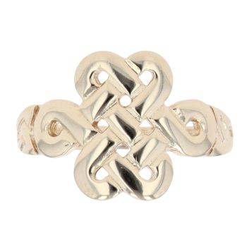9ct Yellow Gold Celtic Knot Ring