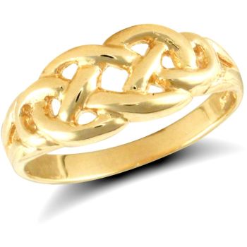 9ct Yellow Gold Filigree Ring