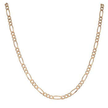 9ct Yellow Gold Figaro Chain 18"