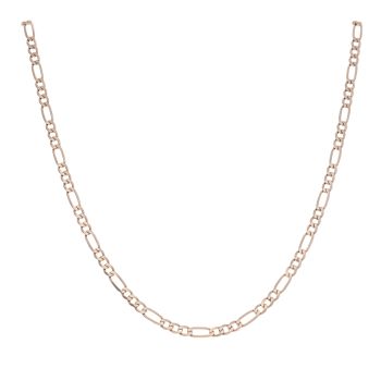 9ct Yellow Gold Figaro Chain 18"