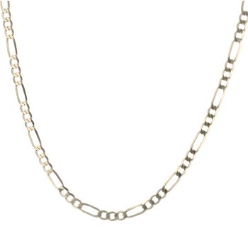 9ct Yellow Gold Figaro Chain 18"