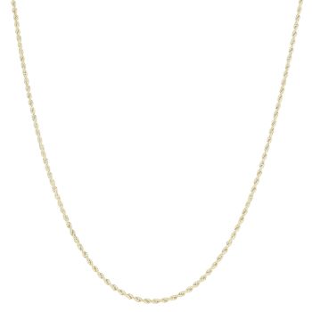 9ct Yellow Gold Rope Chain 18"