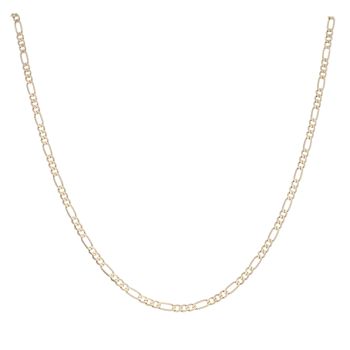 9ct Yellow Gold Figaro Chain 18"