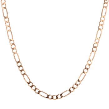 9ct Yellow Gold Figaro Chain 20"