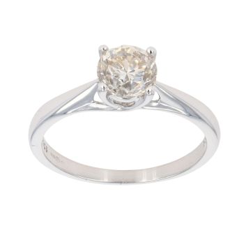 18ct White Gold 1.10ct Diamond Solitaire Ring