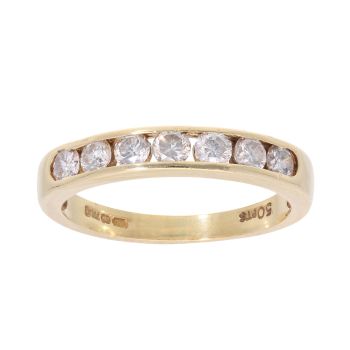 18ct Yellow Gold 0.50ct Diamond Eternity Ring