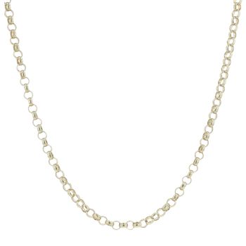 9ct Yellow Gold Belcher Chain 28"