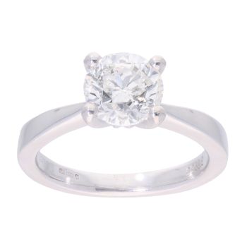 Platinum 1.50ct Solitaire Diamond Ring
