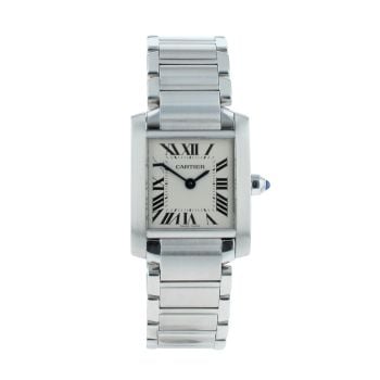 Cartier Tank Francaise Pre Owned Watch Ref 3217