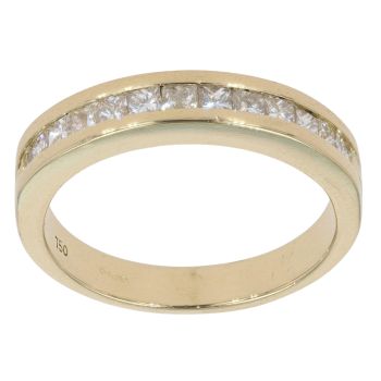 18ct Yellow Gold 0.65ct Diamond Eternity Ring