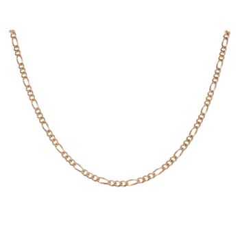 9ct Yellow Gold Figaro Chain 18"