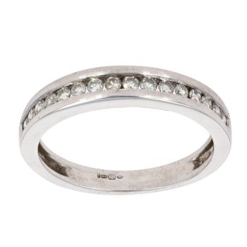 9ct White Gold 0.33ct Diamond Eternity Ring