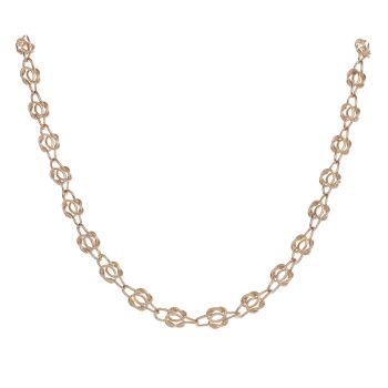 9ct Yellow Gold Fancy Chain 18"