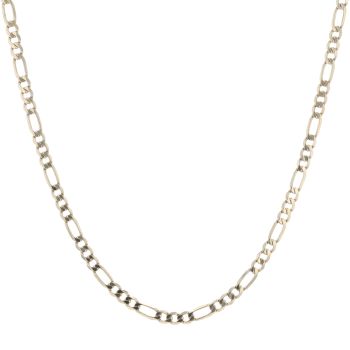 9ct Yellow Gold Figaro Chain 30"