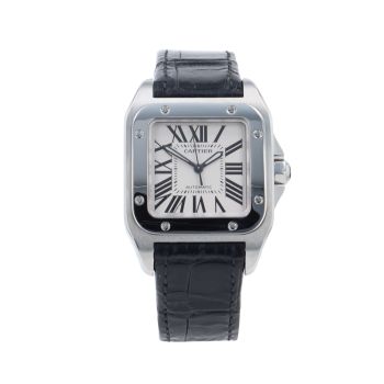 Cartier Santos 100 Pre Owned Watch Ref 2878