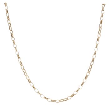9ct Yellow Gold Belcher Chain 20"